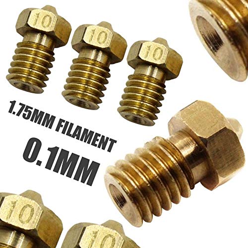 Zamtac-125pcs-3D-Printer-M6-Extruder-Nozzle-125-x-M6-Brass-Extruder-Head-for-17501mm-3D-Printer-Accessories