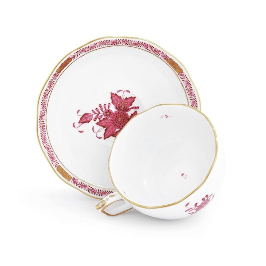 ヘレンド　ヌードルワーク　スパゲッティワーク　透編　ヘレンド アポニー　ピンク ヘレンド ヌードルワーク スパゲッティワーク 透編 ヘレンド