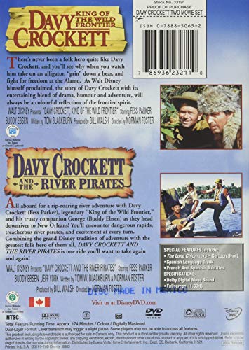 Davy Crockett -Two Movie Set