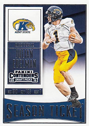2016 Panini Contenders Draft Picks Season Ticket #54 Julian Edelman NM-MT Kent State Golden Flashes Football