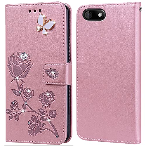 Coque pour Wiko Sunny 3 Housse,Fonction de Support,Fente pour Carte,Silicone TPU,Flip Étui Case pour Wiko Sunny 3(5')