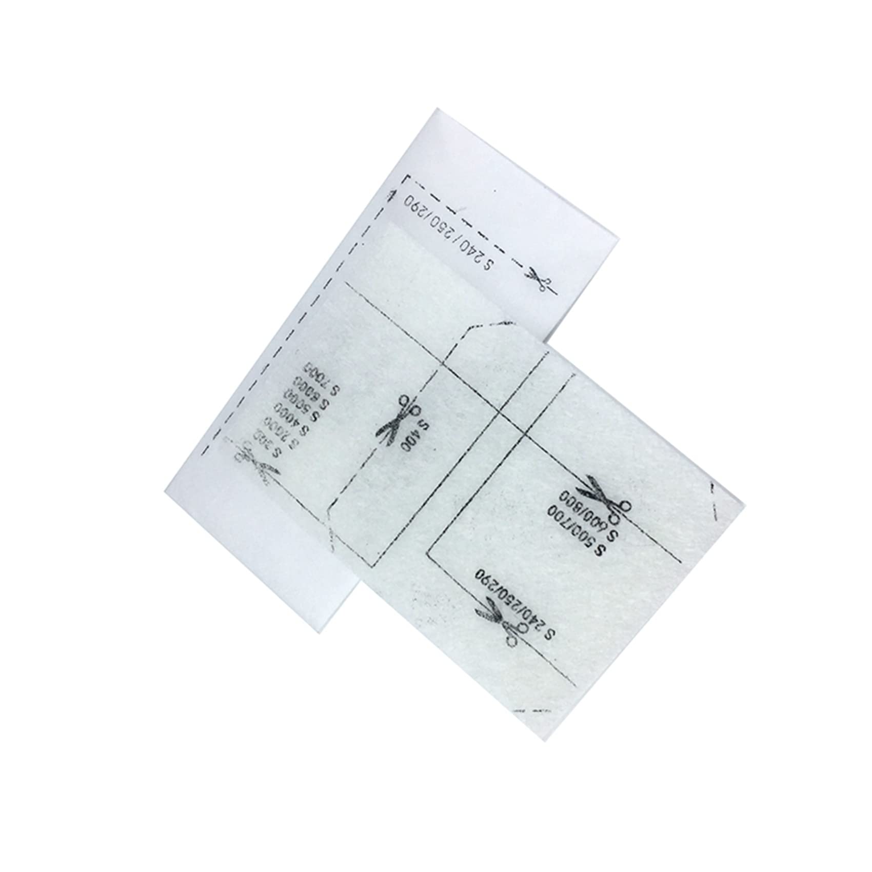 Filtro de Motor Universal Accesorio de Aspiradora Reemplazable de 100Pares para