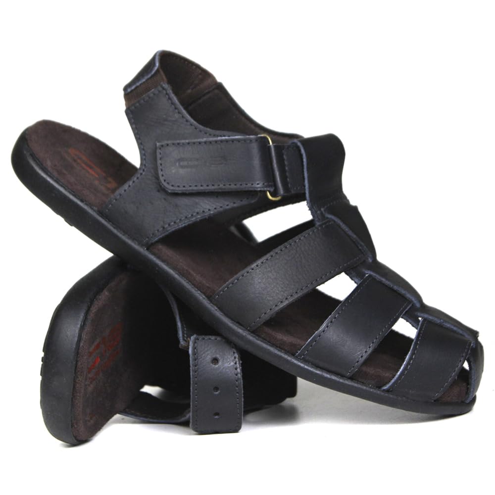 Sandália Masculina Gladiadora em Couro, Preta, Palmilha em Nobuck, Confortável, Design Franciscano em promoção! Veja a oferta e mais achadinhos de Sandálias & Chinelos 5 Hoje é o melhor dia para comprar Sandália Masculina Gladiadora em Couro, Preta, Palmilha em Nobuck, Confortável, Design Franciscano com aquele preço maroto! Promoção! Aproveite a oferta! 5
