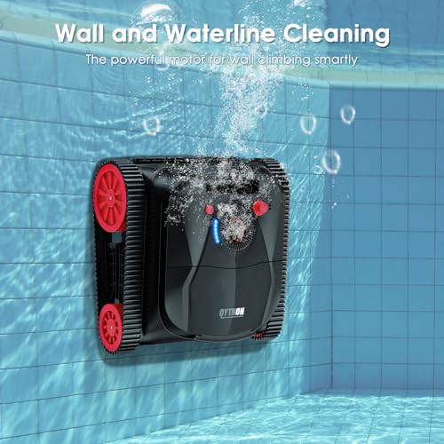 QYTRON NIXBOT QP5 Robotic Pool Cleaner, Dual-Motor Turbine System, for Above-Ground and In-Ground Pools with Wall Climing and Navigation Technology by QYTRON - Image 2