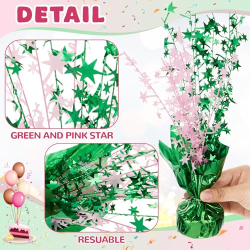 Geelin 6 Pack Pink Green Star Table Decorations, Witch Party Centerpieces by Geelin - Image 4