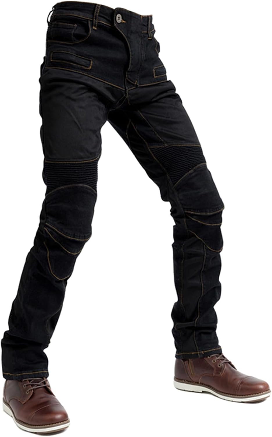 [RENHE] バイクパンツ 夏 メンズ バイク用メッシュパンツ 夏用 ライディングパンツ プロテクター ライダースパンツ 通気 バイクズボン ストレッチ素材 耐磨耗