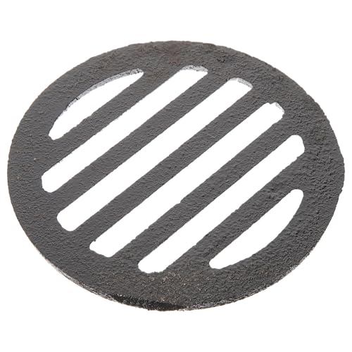 Artibetter Cubierta De Drenaje Redonda Hierro Fundido Tapa De Sellado De Lavabo Desagüe De Suelo De Garaje