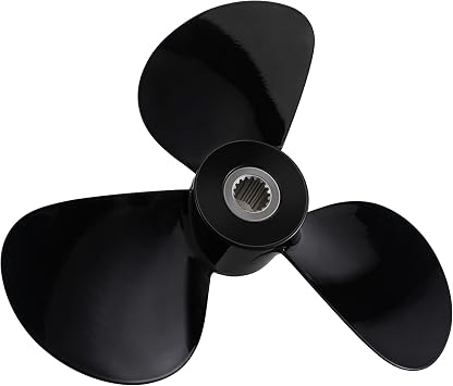 Saildrive Propeller 18 x 16 LH 17 Spline for Volvo Penta Yanmar | Aluminum Sailboat Propeller for Volvo Penta Yanmar 110S 120S MS25S 130S 150S Part No.21381280 3 Blades