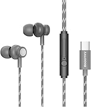 Modorwy Riff Original USB-C Headphone | 14.2mm Drivers Surround Sound | DAC Chip-100% Support | in-Line Mic Type C Earphone| Compatible with i15, i16,Flip,Fold,S Series,1+ & Others