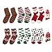 Produktbild TDCQ Weihnachten Socken,Christmas Socks Unisex,Socken Weihnachten Happy Socks,Socken Weihnachten Damen,Socken Christmas,Christmas Socks,socken Weihnachten Damen