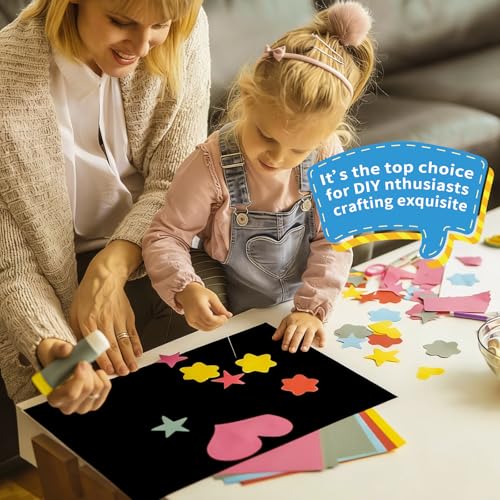 Image of Black Poster Board Paper, 24 inchx36 inch Poster Sheets, 30 Sheets | Large Size, 250GSM /92LB Heavy-Weight, Blank Poster Paper Bulk for Projects, Presentations, Displays, Signs, Crafts