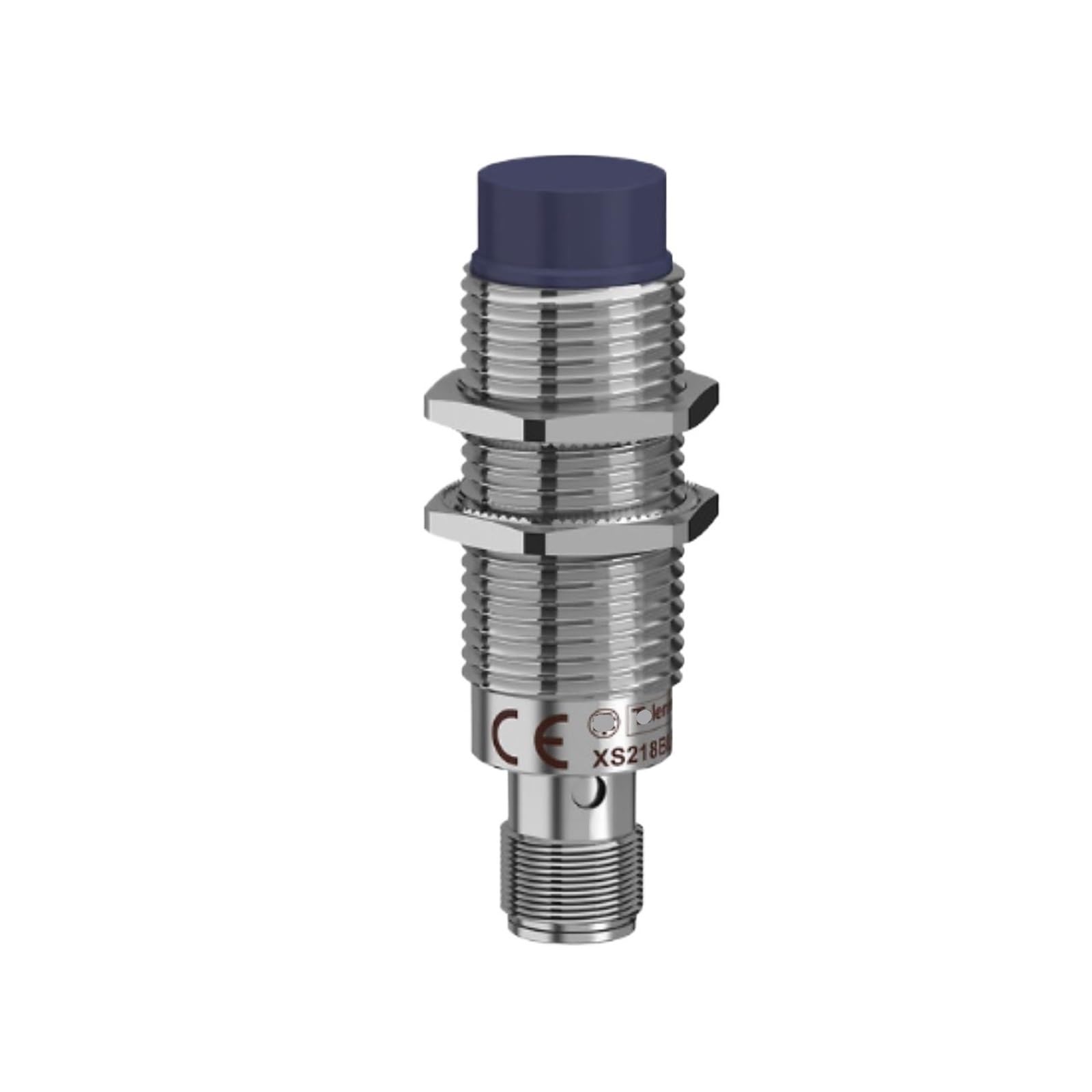 ZVQYSGIW XS218BLNAM12 Inductive sensor XS2 M18 - L64mm - brass - Sn8mm - 12..24VDC - M12