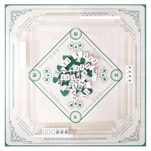 Set de 4 Soportes para Fichas de Mahjong con Empujadores Giratorios miniatura 6