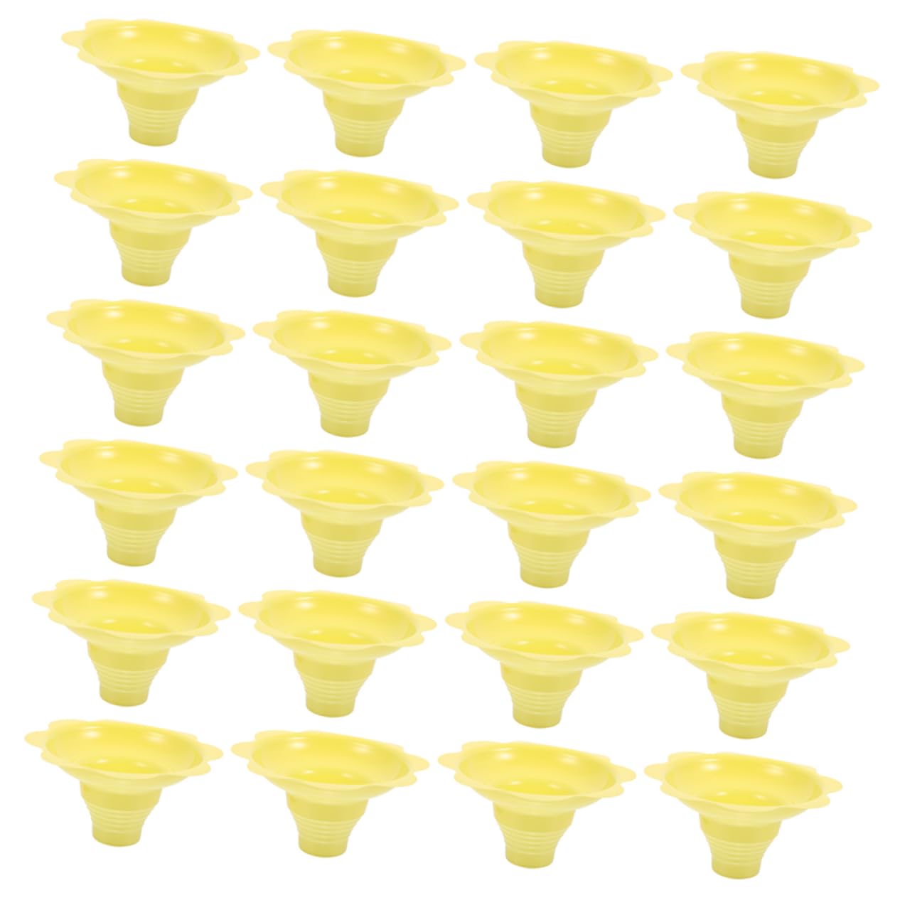 FOMIYES 100pcs Snow Cone Ice Storage Holders Ice Smoothie Storage Cups Adorable Yogurt Cups Ice Cream Container Multi-function Smoothie Cups Ice Cream Bowl Iced Food Bowl Ice Cream Holder