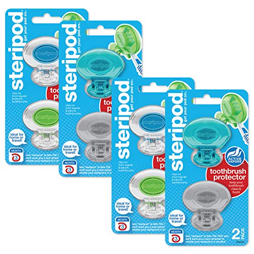 Steripod Clip-On Toothbrush Protector