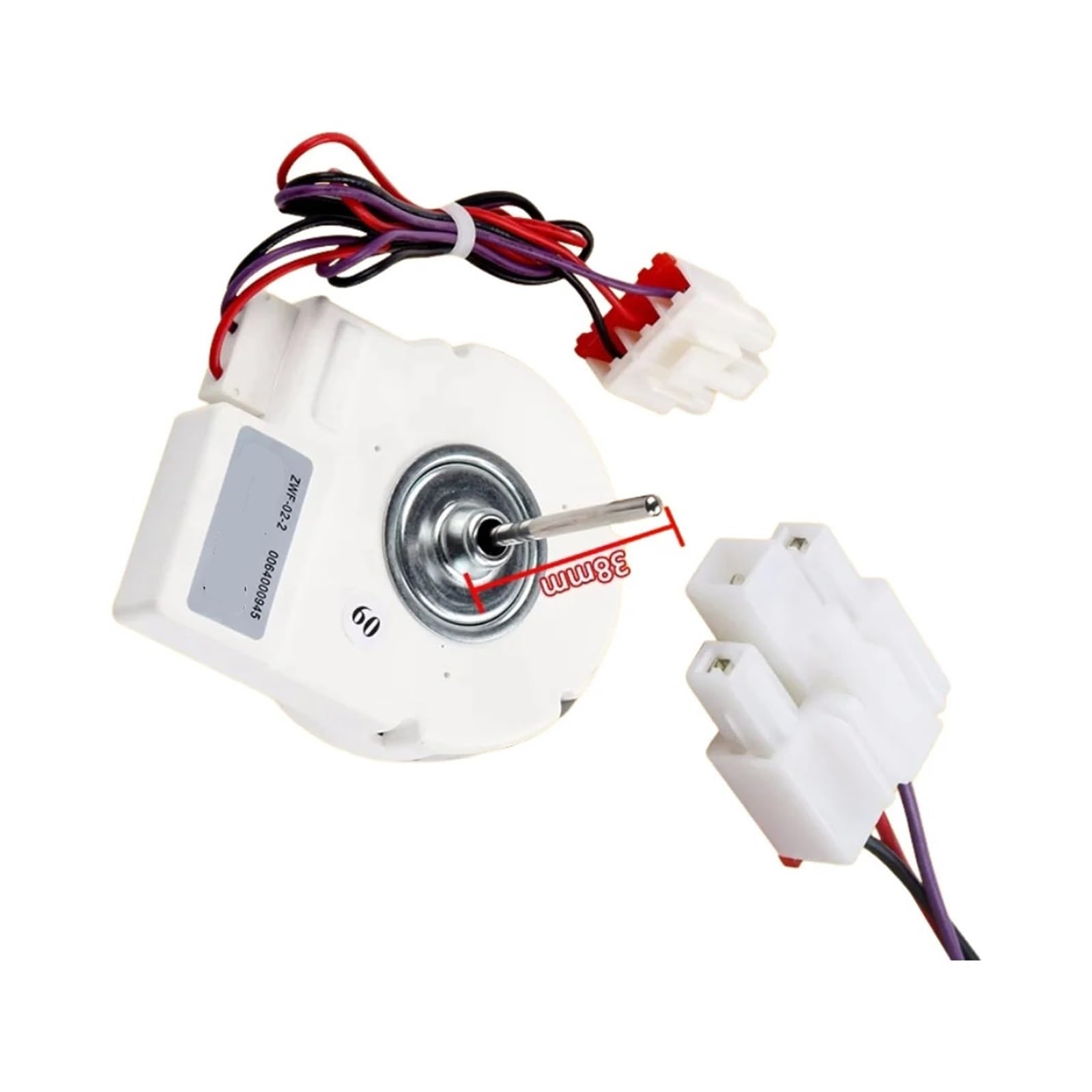Accessori del motore della ventola di ventilazione del frigorifero, compatibile con Haier, 0064000945