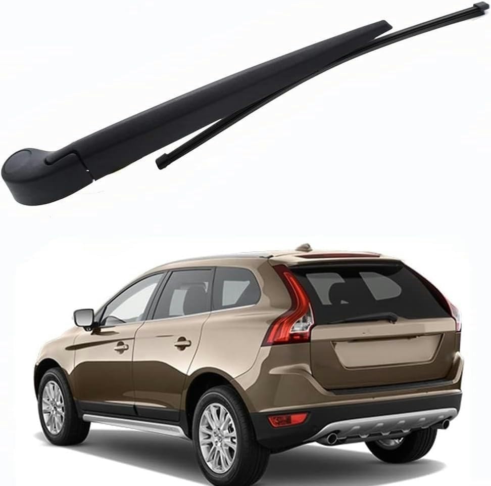 Car Rear Wiper Arm for Volvo for Xc60 T6 2009 2010 2011 Back Windscreen Wiper Blades Assembly Replacement Set Kit