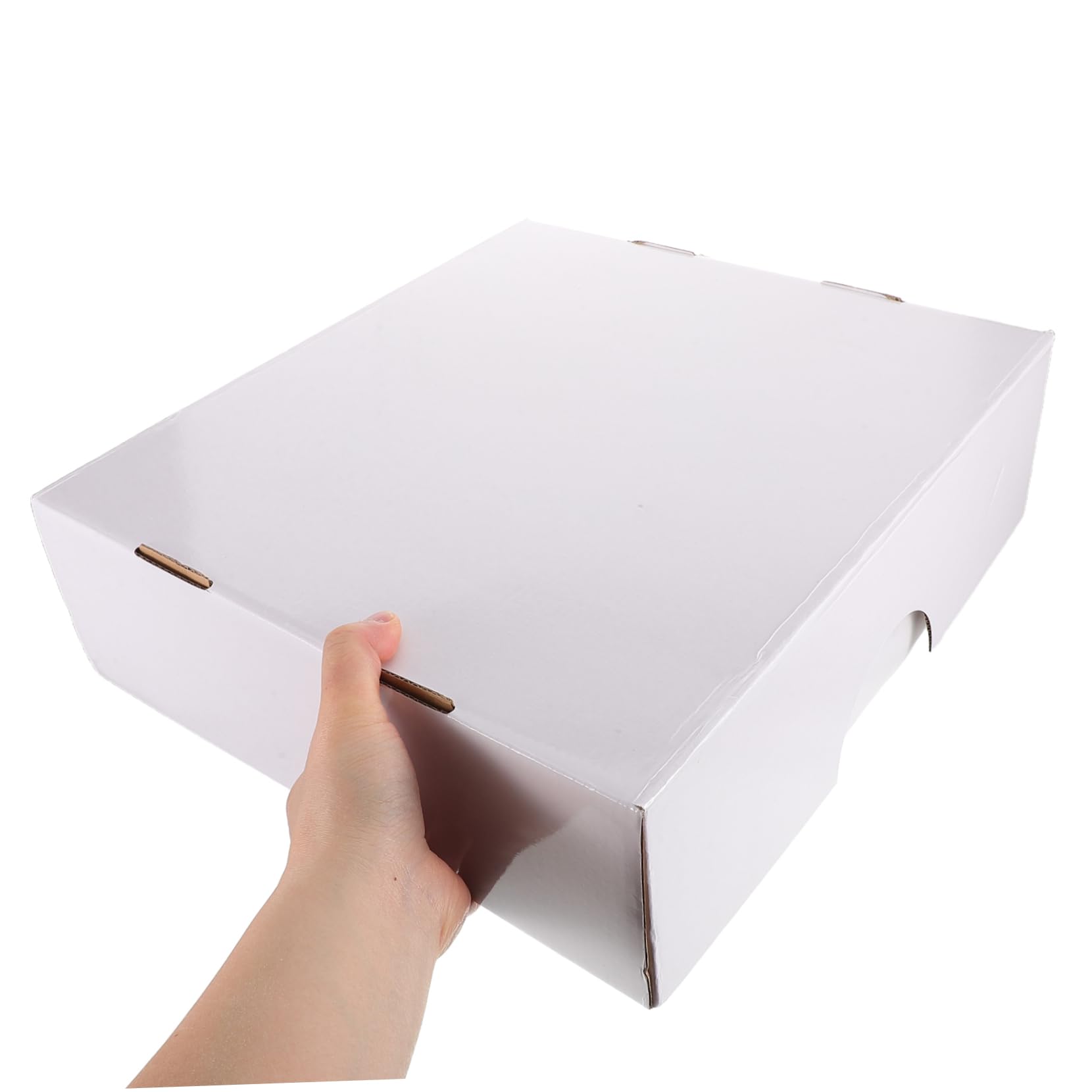 Kisangel Scatola di Carte Collezionabili e Risparmiare Spazio Card Box in Carta Pieghevole con Scomparti e Divisori, Grande Capacità per Organizzare