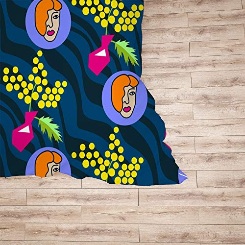Housse de couette anti-plis CHEHONG pour lit simple en polyester résistant - 6