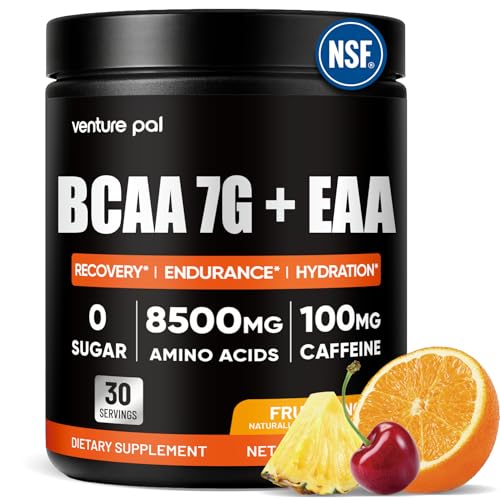 Sugar Free 7g BCAA + EAA Powder | Supports Muscle