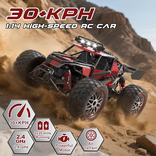 AsyPlaer 30+KM/H All-Terrain RC Truck