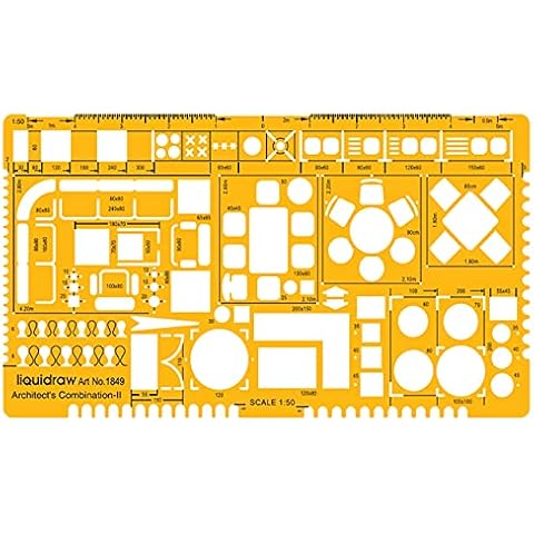 Liquidraw 1:50 Scale Architectural Drawing Template Cover