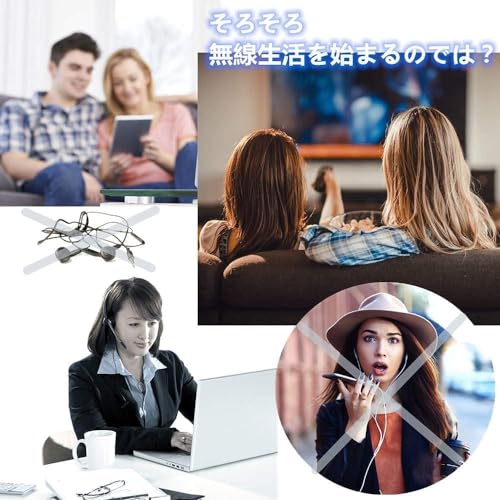 Yuejewlry Bluetooth 5.3 トランスミッター/レシーバー の商品画像 6