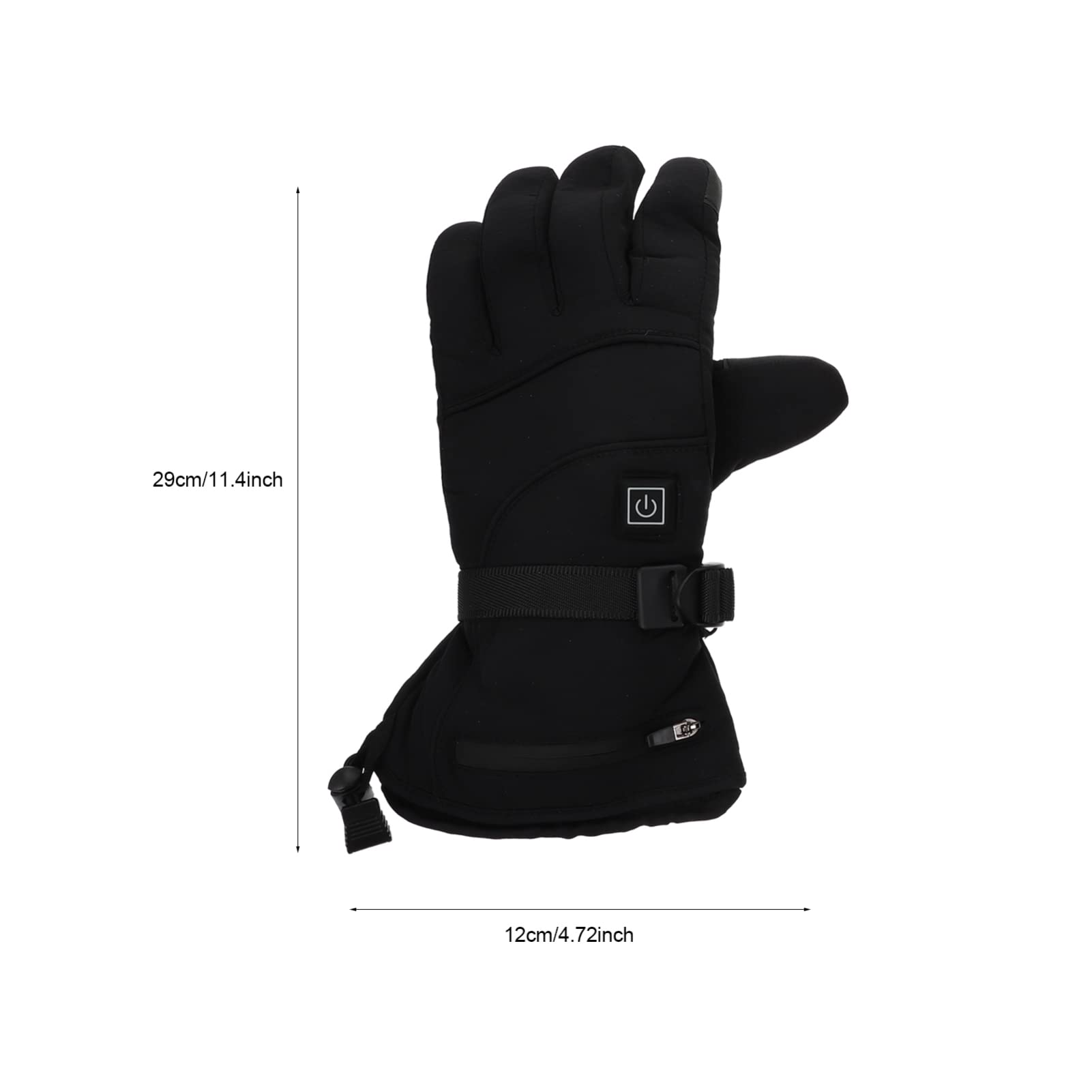 Happyyami Guanti Antivento Invernali Guanti Touch Screen Impermeabili Caldi per Esterni Donna Invernali Termici Uomo Leggeri