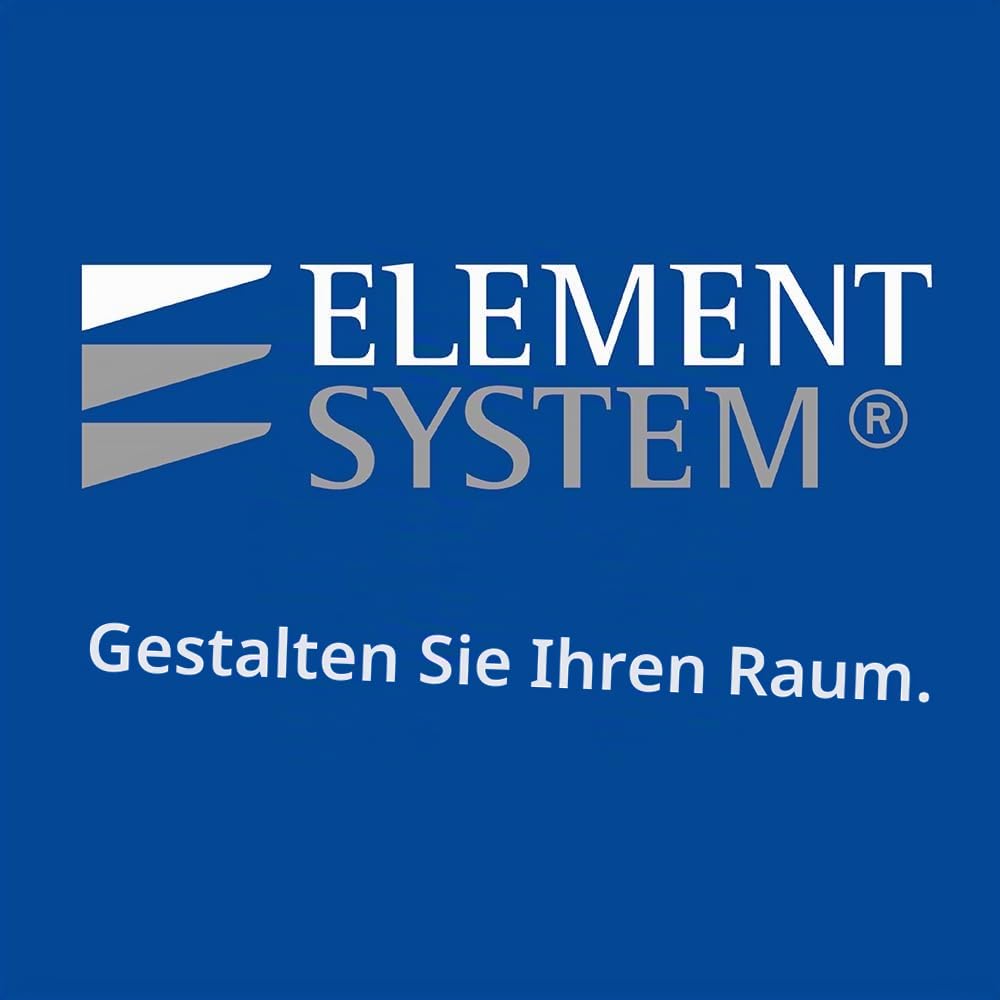 DIY Element System HEIMWERKER ORGANIZER 2 – Metall-Werkzeugwand mit verschiedenen Halterungen, ideal für Heimwerkstatt – 2 Stahl-Lochplatten 800 x 200 mm, weiß