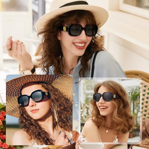 MARE AZZURO Polarized Sunglasses for Women Men UV400 Protection Sunnies Trendy Shades Sun Glasses2