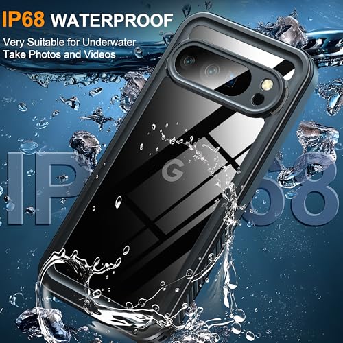 ANTSHARE for Google Pixel 10 Pro XL Case IP68 Waterproof, Black - image 3
