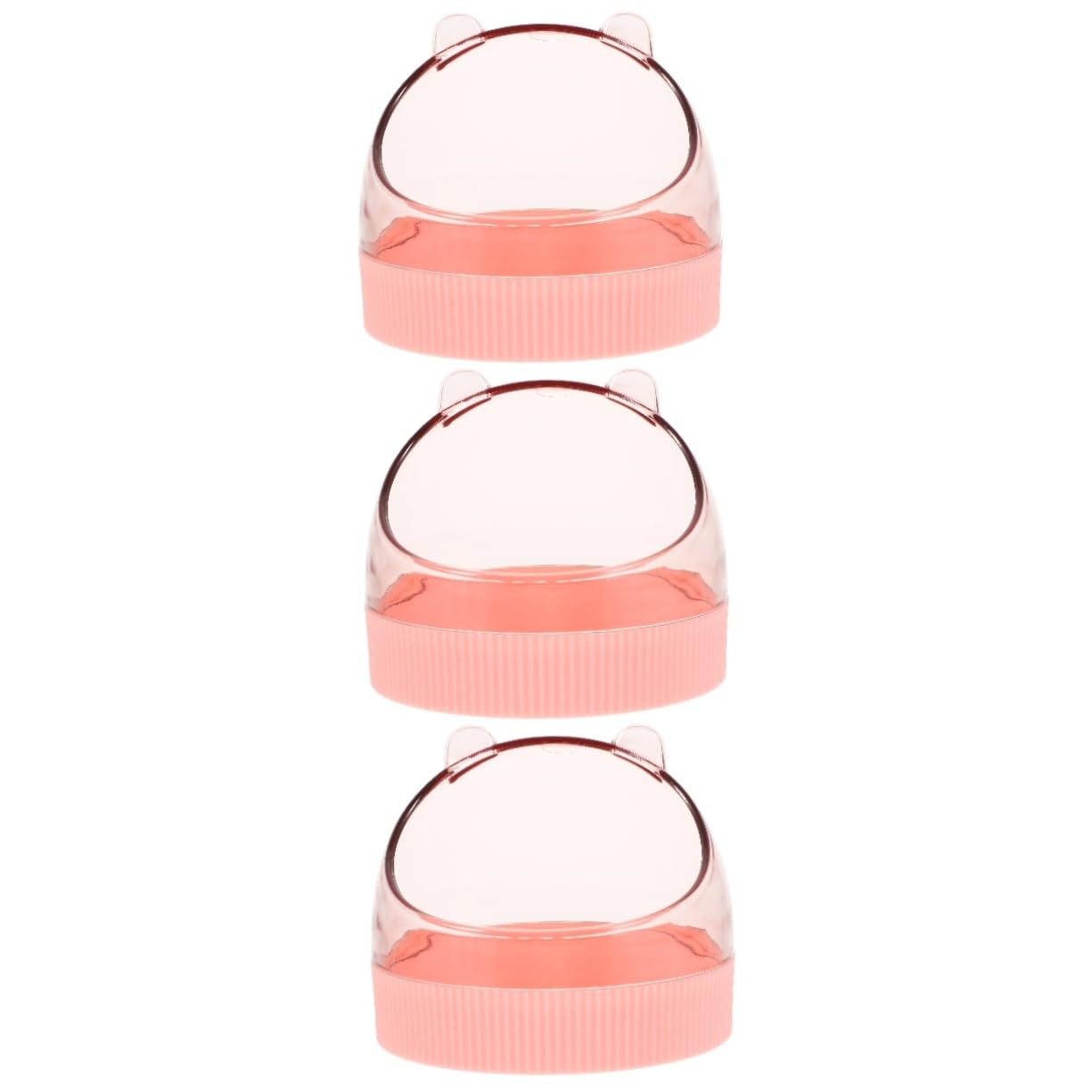 POPETPOP 3st Futternapf Für Kleintiere Igel Liefert Welpe Kleiner Tierfutternapf Meerschweinchen Futter Kleintierfutter Futternapf Für Ratten Hund Wassernapf Geschirr Acryl Hamster