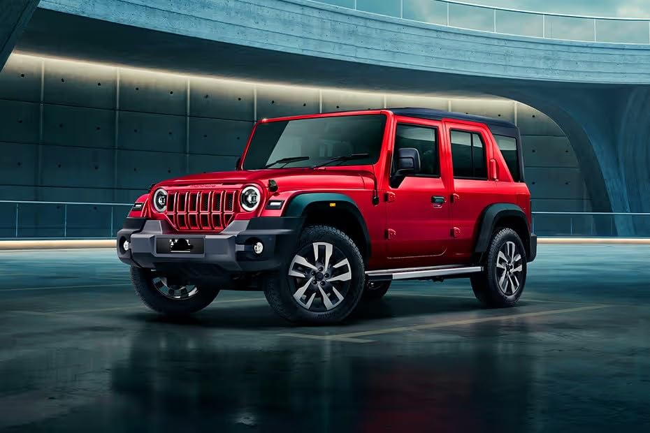 BIGfun TOYS S.S.C. Amazing Pull Back Mahindra Thar Roxx 5 Door Jeep DIE CAST Metal Toy for Kids| Wonderful Design and Bold Looks. | Miniature Scaled Models 31