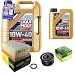 Produktbild EISENFELS Filter Set Inspektionspaket erstellt mit 6 L Motoröl Liqui Moly 10W-40 Leichtlauf, MANN-FILTER Ölfilter, Luftfilter, Dichtring