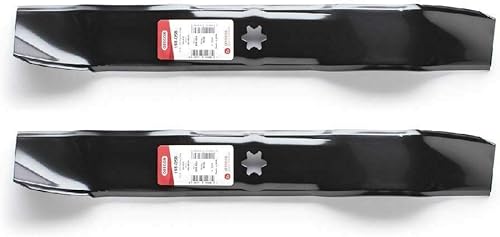 Oregon 198-058 MTDBolens - Cuchillas para cortacésped (2 unidades, 19-516 pulgadas, compatible con 742-0610A-0637, 742-0654, 942-0610, 942-0610A)