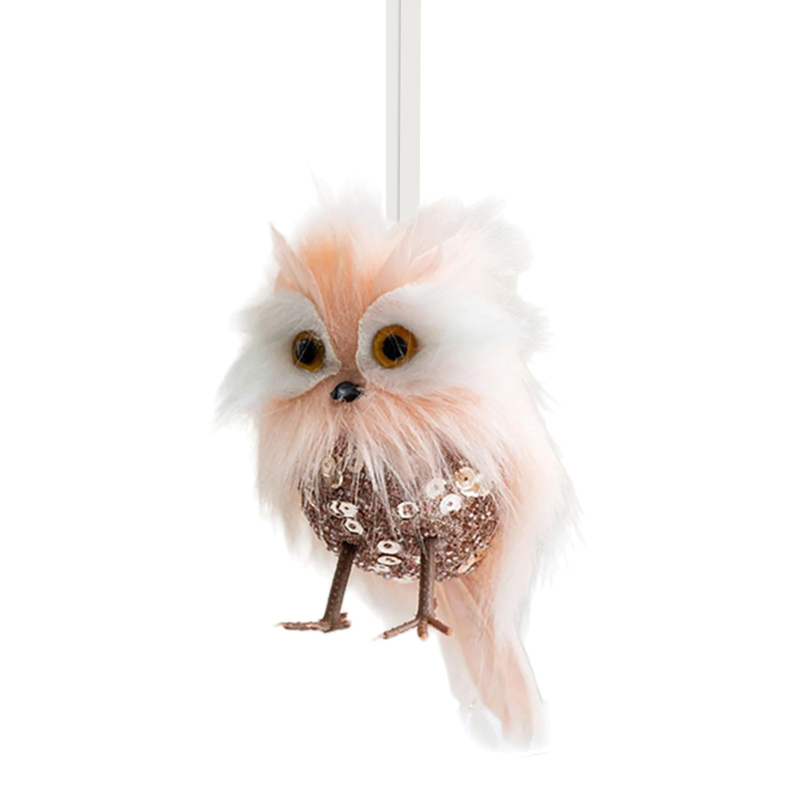 YTtkku Owl Felt Ornaments Christmas Hanging Decoration Soft Felt for Home Desktop Display Party Hanging