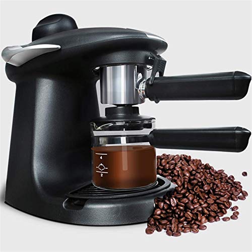 KJFSTJHMM Voller halbautomatische frisch gemahlene Kaffeemaschine, 5 bar Dampfabzugs-Kaffeemaschine, abnehmbares… – Bild 5