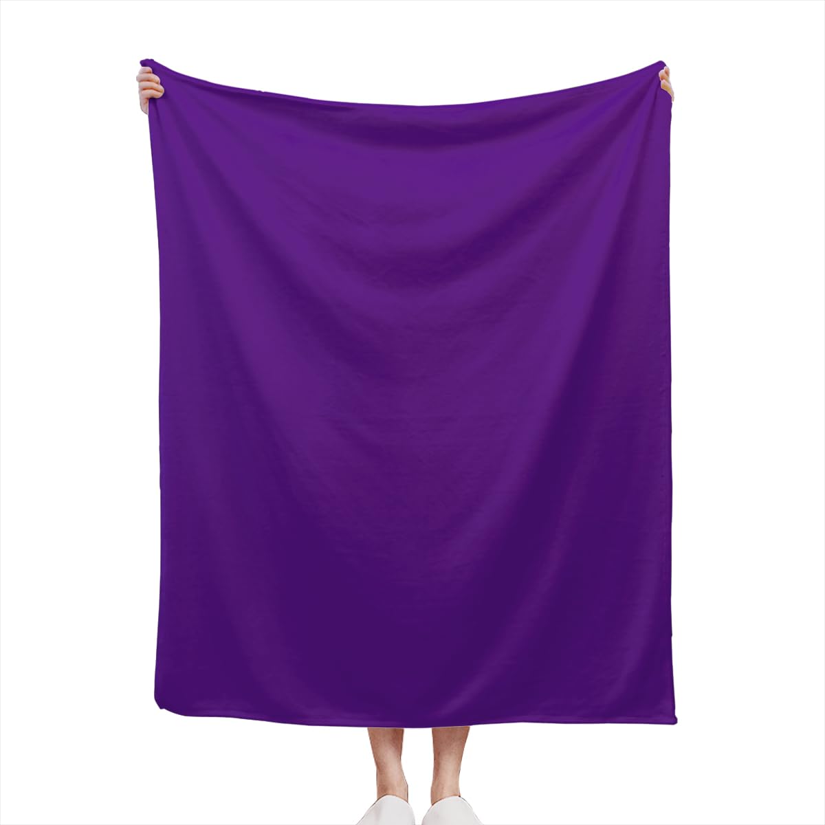 Personalized Blanket for Boyfriend Girlfriend Custom Blanket with Photos Customized Flannel Throw Blanket Couples Gifts for Husband Wife Anniversary Valentines Christmas, Indigo, 40"x50"