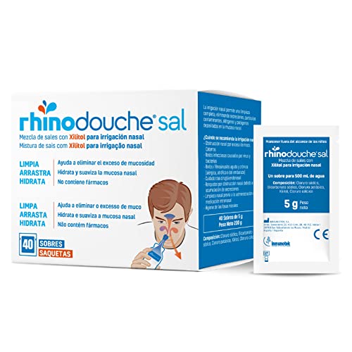 Rhinodouche Sel Nettoyant Nasal 40 sachets