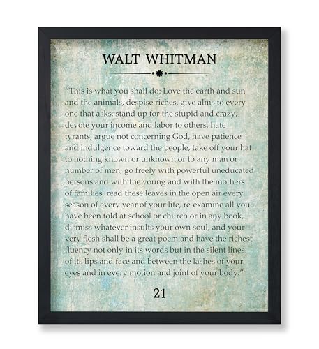 Poster Master Walt Whitman Poster - This is What You