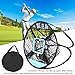 Golf Digital Cutter Practicing Net, Golf Training Net with Multi - Distance Multi - Angle Swing, Foldable Golf Club Net for Indoor Outdoor Use, Nylon Material with Mesh Bag Design