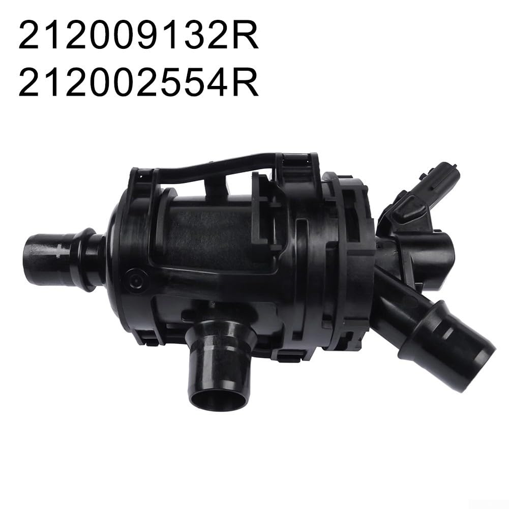 Zoegneer Boîtier de thermostat pour Nissan 1.5 dCi 2.3 dCi, remplacement pour OEM 212009132R 212002554R, couvercle de thermostat de liquide de refroidissement moteur ABS noir