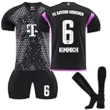 ⚽ 【Premium-Qualität】Polyesterfaser ist bequem, atmungsaktiv und atmungsaktiv. Es kann Ihren Trainingsbedarf decken und Sie trocken halten. Feuchtigkeit und Schweiß, atmungsaktive und dehnbare Materialien können ein Gefühl der Frische hervorrufen.