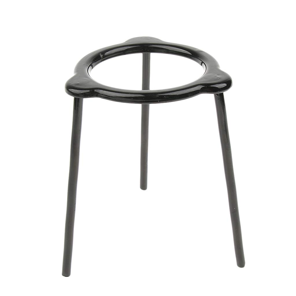 Kbolae Black Lab Chemistry Stand Experiment Beaker Bunsen Burner Tripod Holder 75Mm/3''