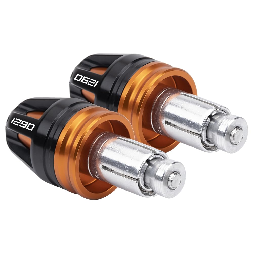 Tappi universali per manubrio moto 1290 Super Adventure 1290 Super Adventure R/T/S 1290 Super Duke GT/R tappi terminali per manubrio moto accessori (arancione)