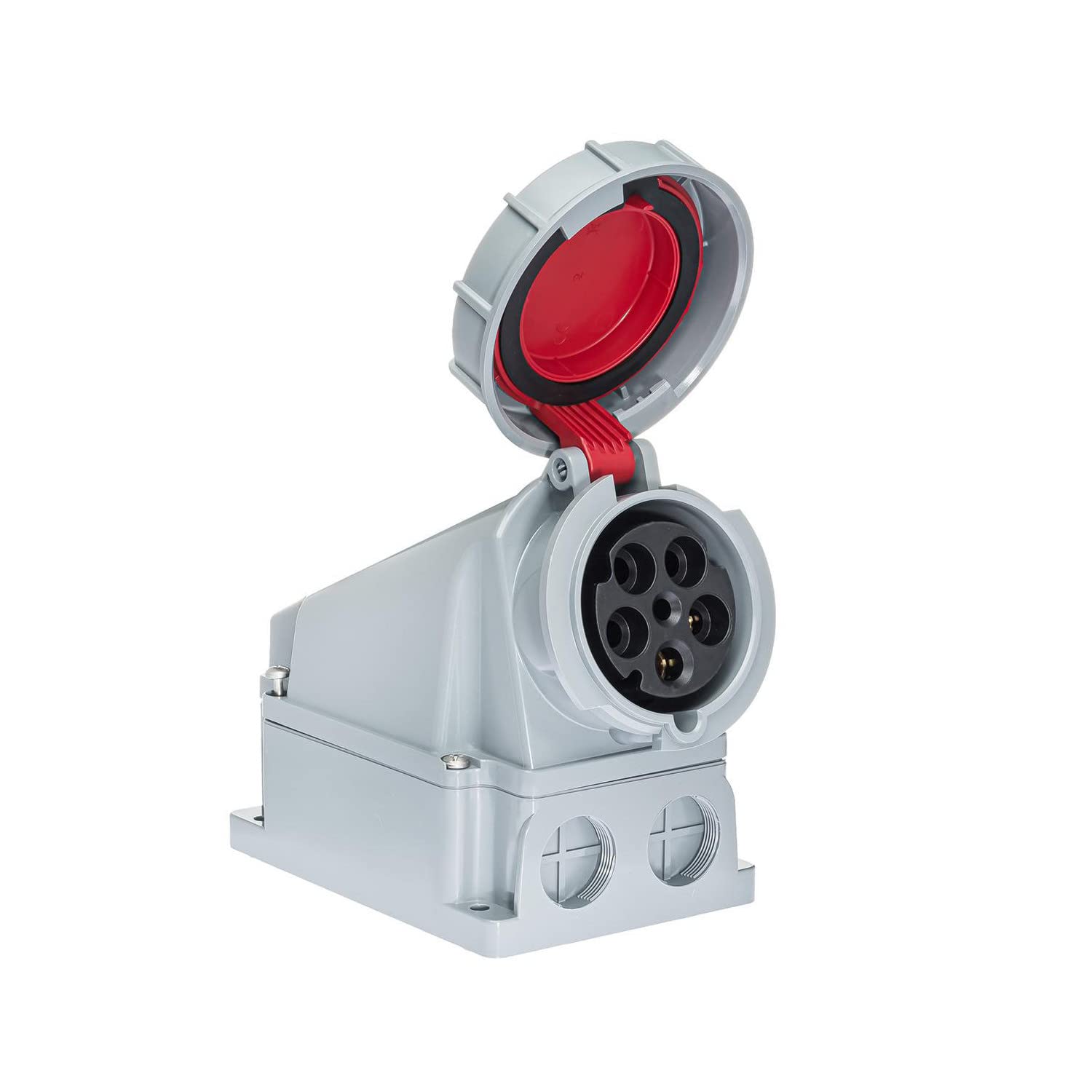 PC eLECTRIC 03873 bases peintures murales basse tension, Code heure 6, IP67 – 63 a-​3p + N + T-​200/​346 240/​415 V