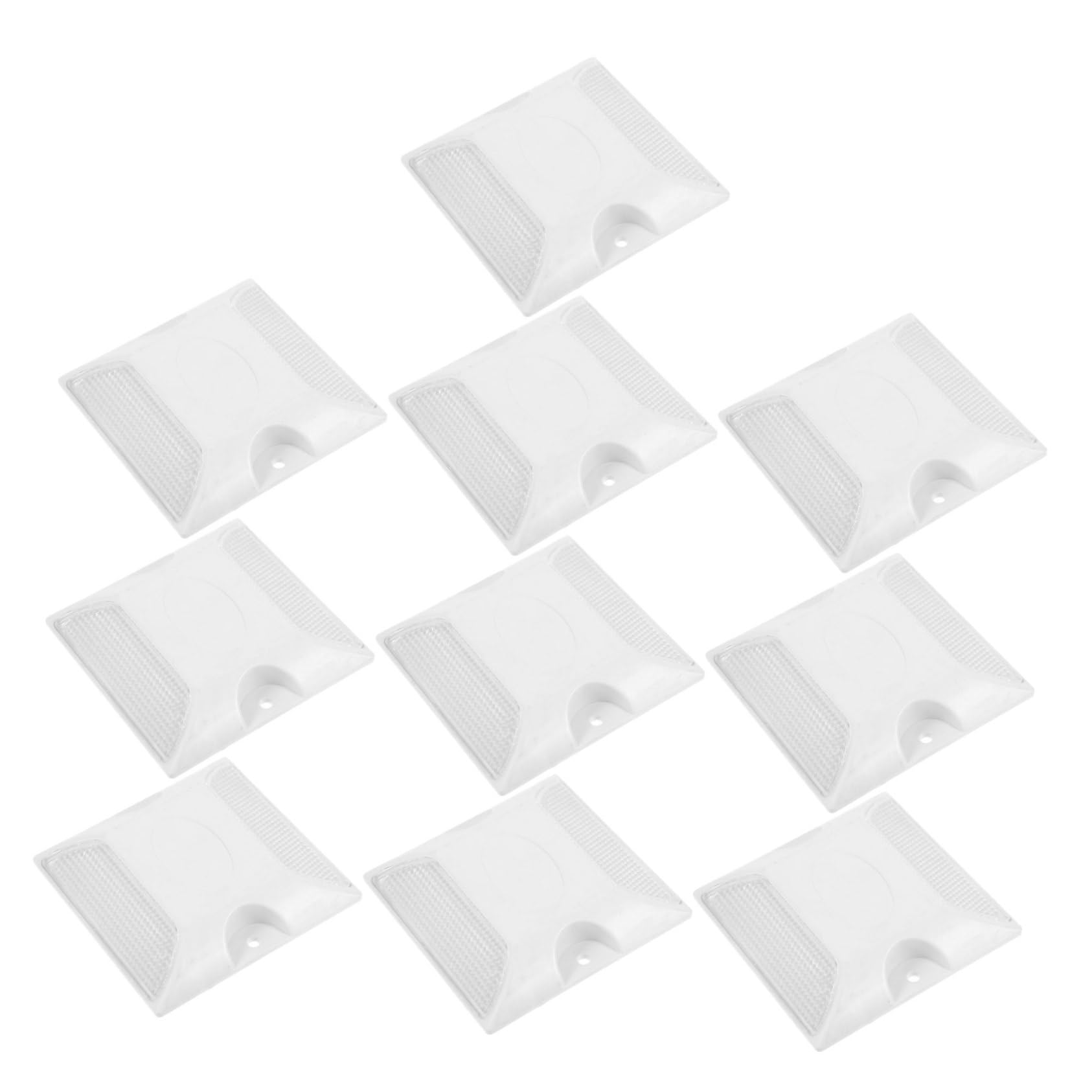 iplusmile 3 series Reflectores De Carretera Marcadores Reflectantes Para Garajes Marcadores De Entrada Reflectores De Alta Visibilidad Para Cruces 10 piezas x 3