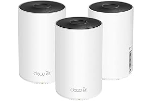 Wi-Fi 6E Tri-Band Mesh System: AXE5300 Wi-Fi for Seamless Home Connectivity