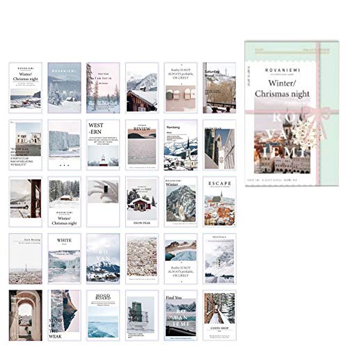 30 NX}Xe[}|XgJ[h nhAJEg O[eBOJ[h bZ[WJ[h 󔒃|XgJ[hpbN (Xm[t[N)