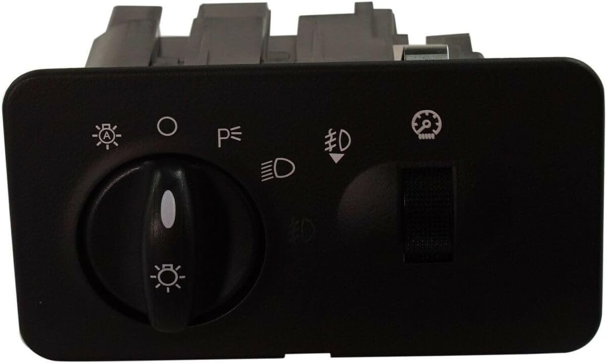 1pc Headlight Lamp Switch Set Black Truck for Ford for F250 SuperDuty 2002-2004 for F350 SuperDuty 2002-2004 for F450 SuperDuty 2002-2004 for F550 SuperDuty 2002-2004 15755305 HLS1242